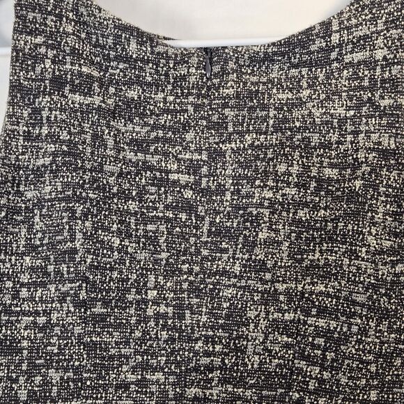 MM LaFleur The Lydia Boucle Black White Tweed Twist Strap Sheath Career Dress 10 - Picture 5 of 11